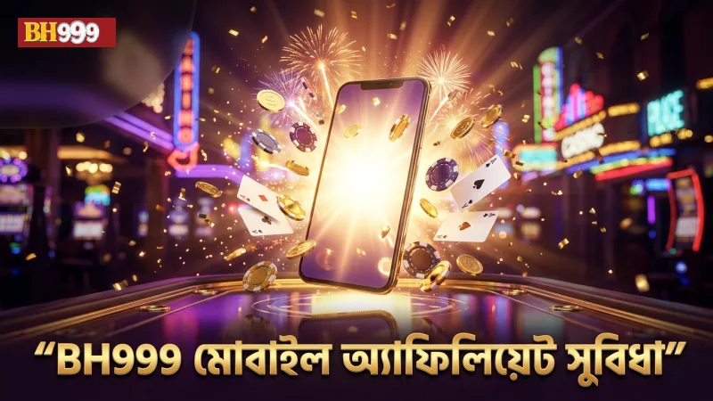 মোবাইল থেকে BH999 অ্যাফিলিয়েট প্রোগ্রাম ব্যবহারে সুবিধাজনক গতি পাওয়া যায়।