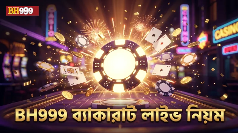 BH999 প্ল্যাটফর্মে ব্যাকারাট লাইভ গেমের নিয়মাবলী ব্যাখ্যা করা হয়েছে