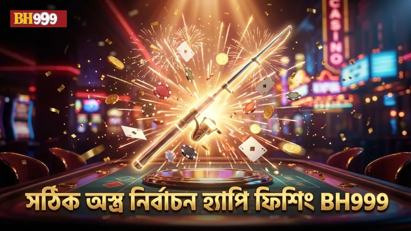 সঠিক অস্ত্র নির্বাচন হ্যাপি ফিশিংয়ে জয়ের সম্ভাবনা বাড়ায়