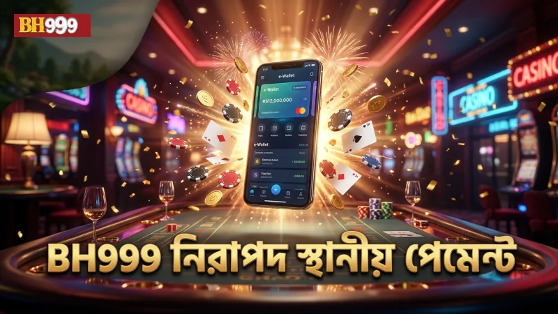 স্থানীয় পেমেন্ট পদ্ধতি দ্রুত এবং নিরাপদ BH999 বাজির সুবিধা