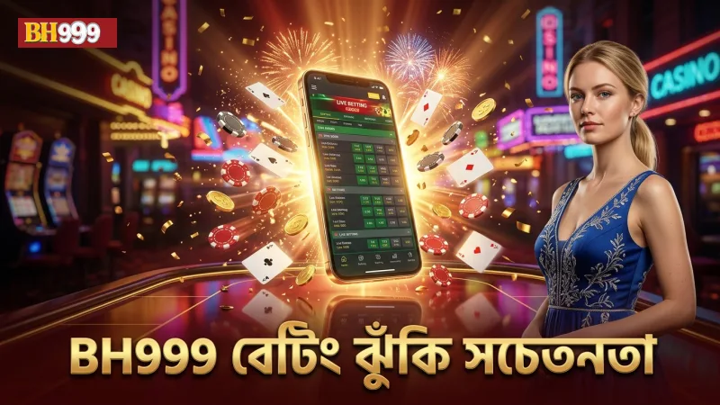 বেটিংয়ে জেতার নিশ্চয়তা নয়, ঝুঁকি বুঝতে হবে BH999-এ।