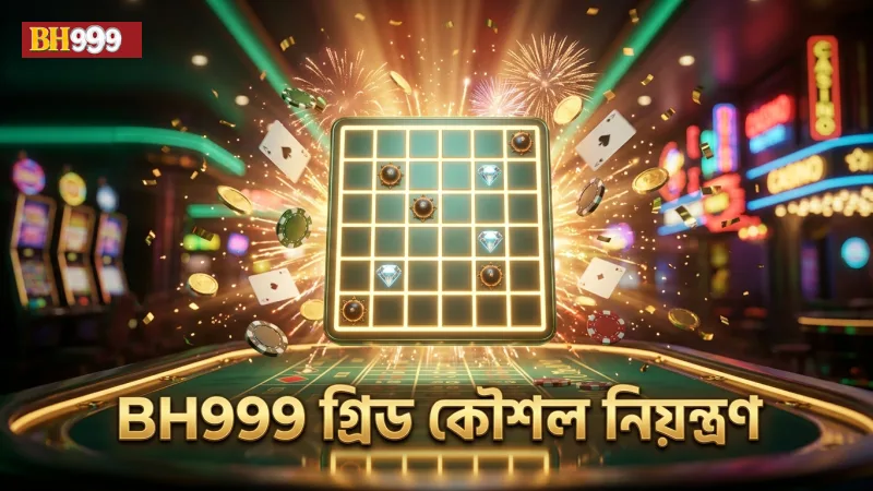 গ্রিড সাইজ ও মাইন সংখ্যা বুঝে কৌশল সাজান BH999 তে