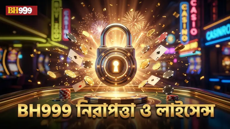 BH999 প্ল্যাটফর্মে RNG লাইসেন্স নিরাপত্তা নিশ্চিত করে।