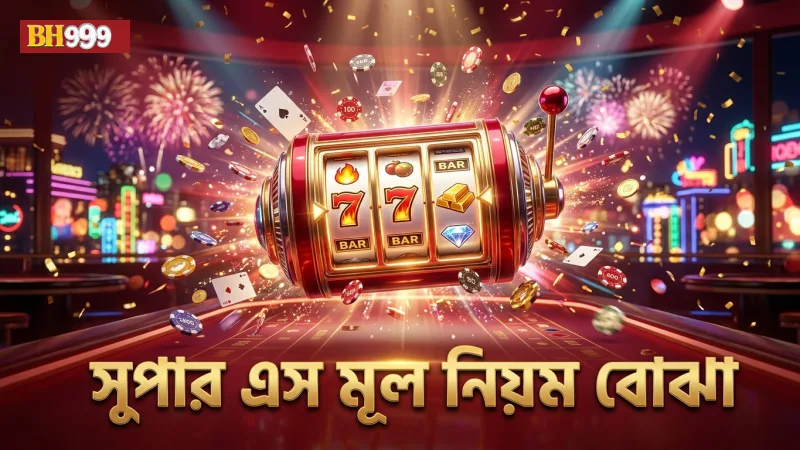 সুপার এস স্লটের মূল নিয়ম ও খেলার প্রক্রিয়া বোঝা জরুরি