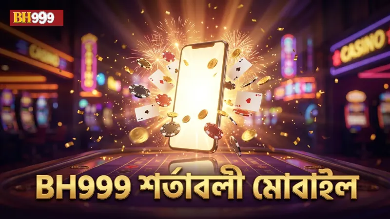 BH999 শর্তাবলী মোবাইল থেকে সহজে পড়া যায়।